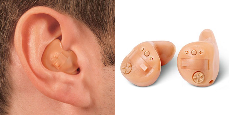 In the Ear hearing aid device.